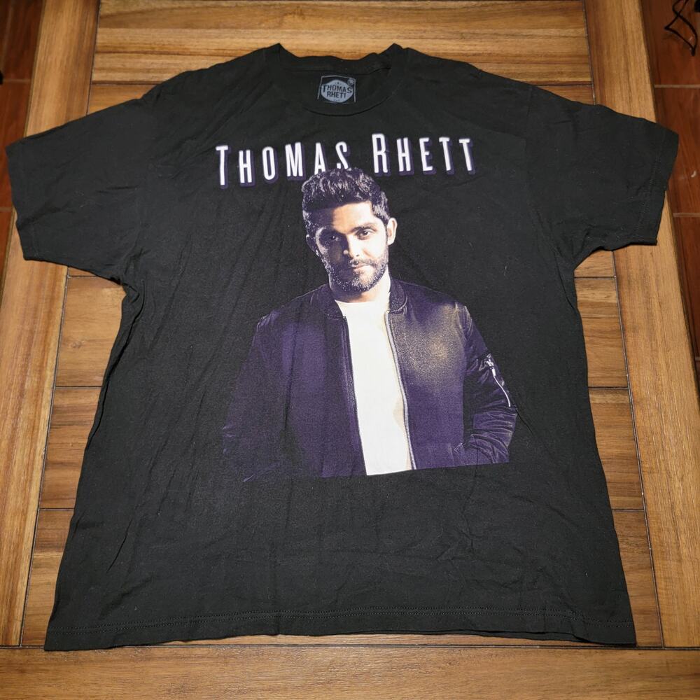 Thomas Rhett "Home Team" Tour 2017 Black Unisex Tee - Size XL
